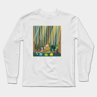 Lil monsters storytime Long Sleeve T-Shirt